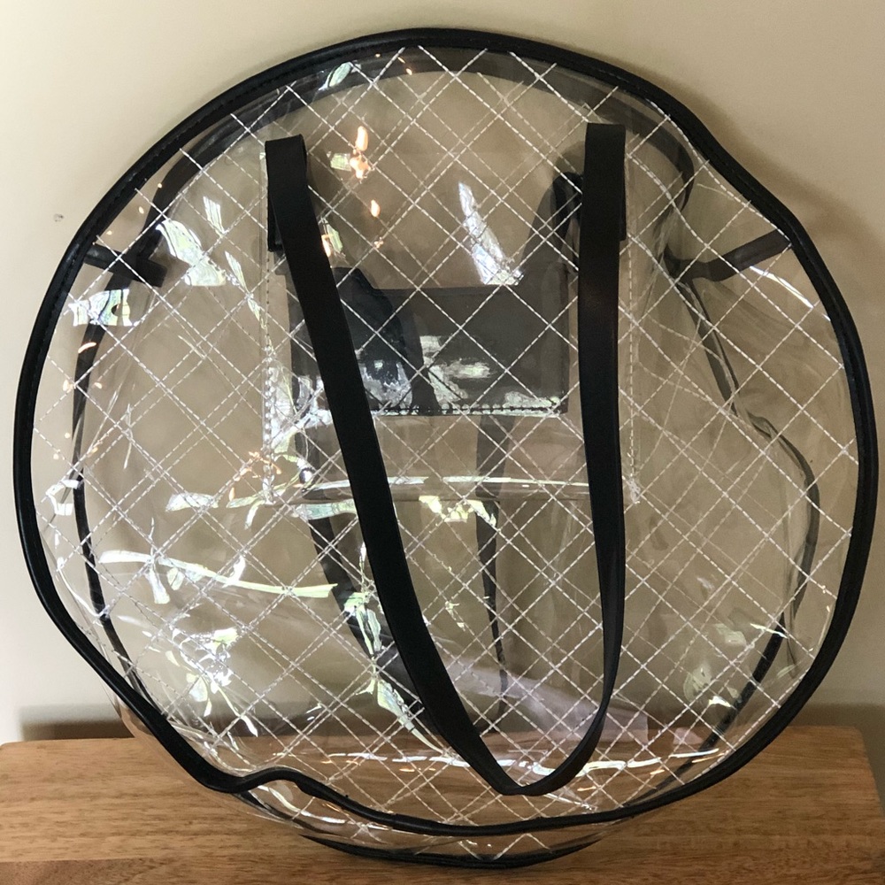 Round Clear Tote Bag